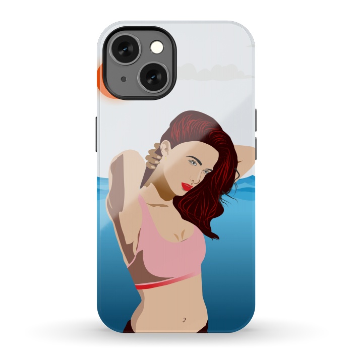 iPhone 13 StrongFit Ocean Bath by Creativeaxle