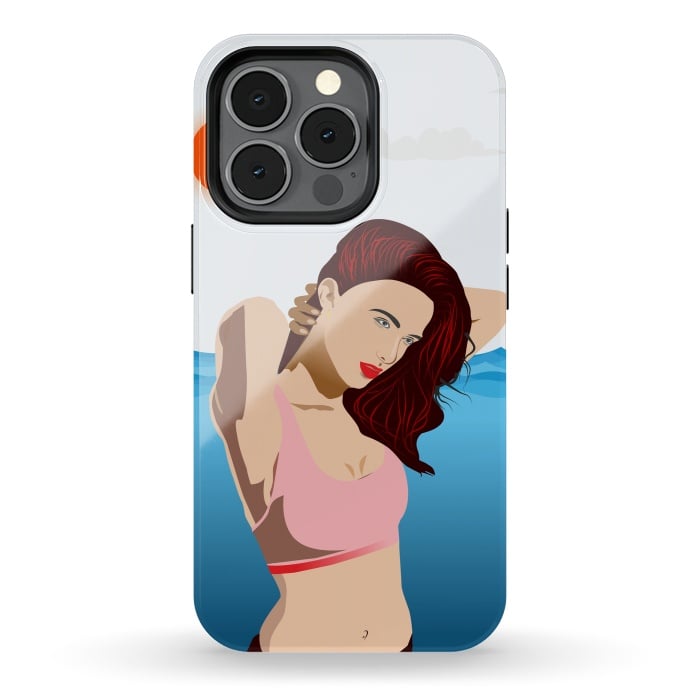 iPhone 13 pro StrongFit Ocean Bath by Creativeaxle