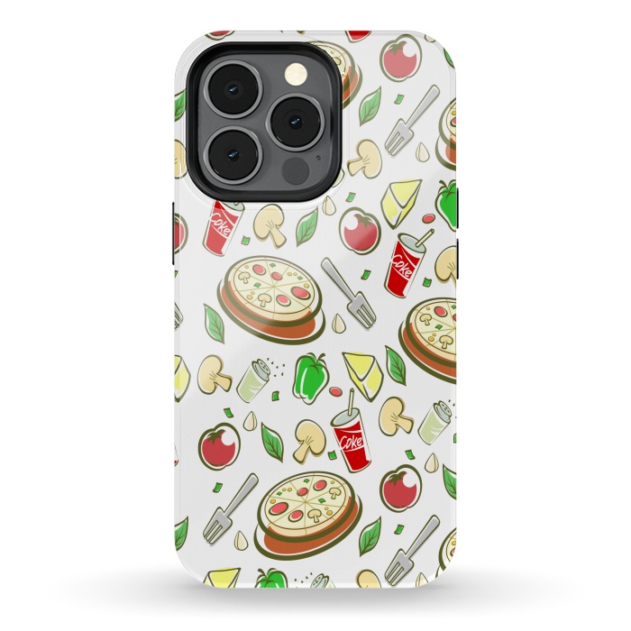 iPhone 13 pro StrongFit pizza is love 3  by MALLIKA