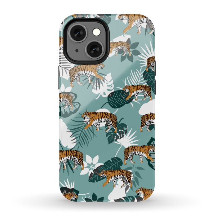 iPhone 13 mini StrongFit Tiger by Jms