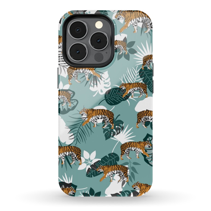 iPhone 13 pro StrongFit Tiger by Jms