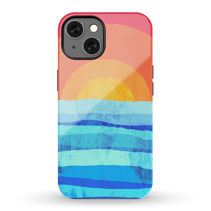 iPhone 13 StrongFit The sea's sun by Steve Wade (Swade)