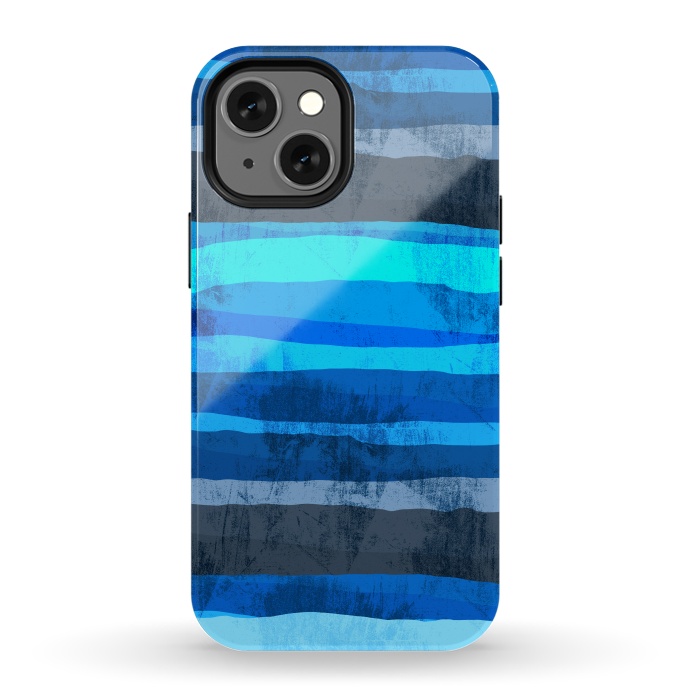 iPhone 13 mini StrongFit Ocean lines by Steve Wade (Swade)
