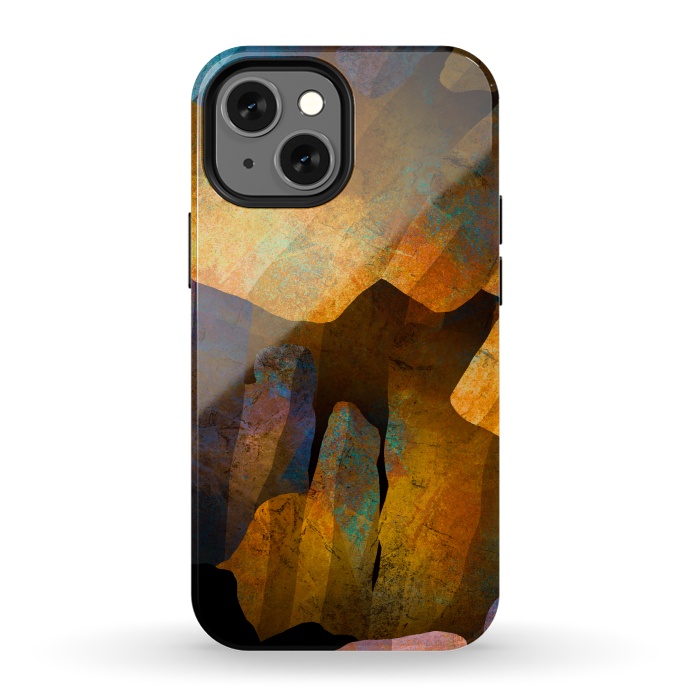 iPhone 13 mini StrongFit The gold cave by Steve Wade (Swade)