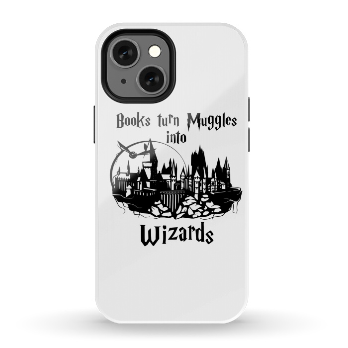 iPhone 13 mini StrongFit Books turn muggles into wizards  by Winston