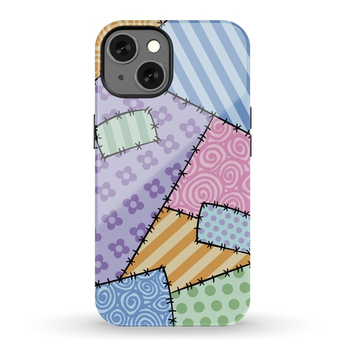 iPhone 13 StrongFit Patchwork by Laura Nagel