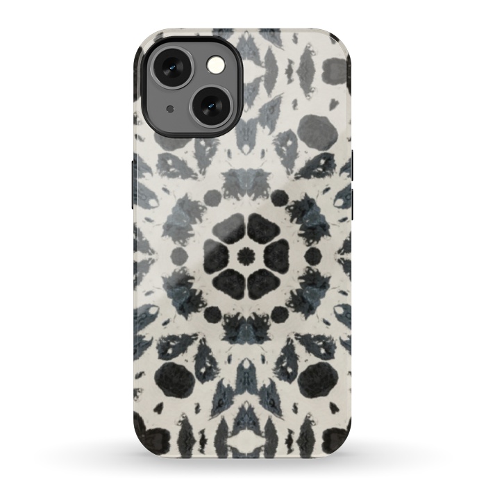 iPhone 13 StrongFit Tribal cream by Nina Leth