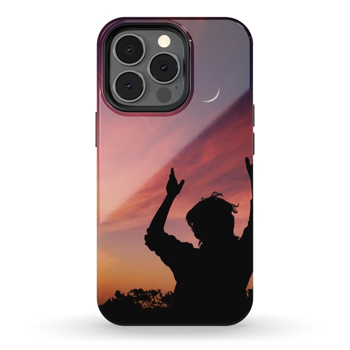 iPhone 13 pro StrongFit Moon by Winston