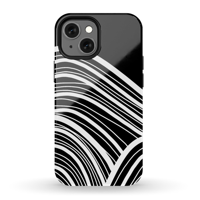 iPhone 13 mini StrongFit The white waves by Steve Wade (Swade)