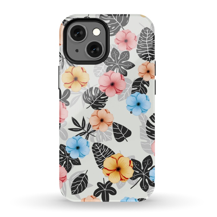iPhone 13 mini StrongFit Tropical patterns by Jms