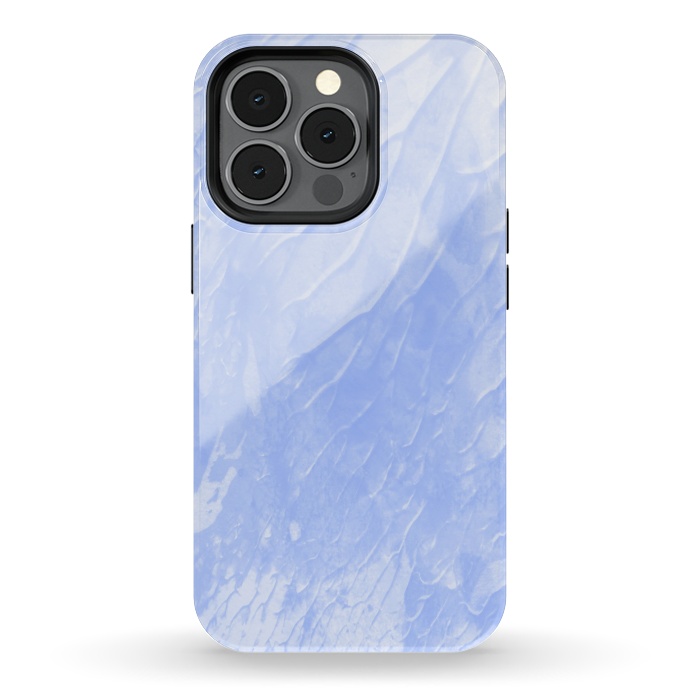 iPhone 13 pro StrongFit Blue Paint by Martina