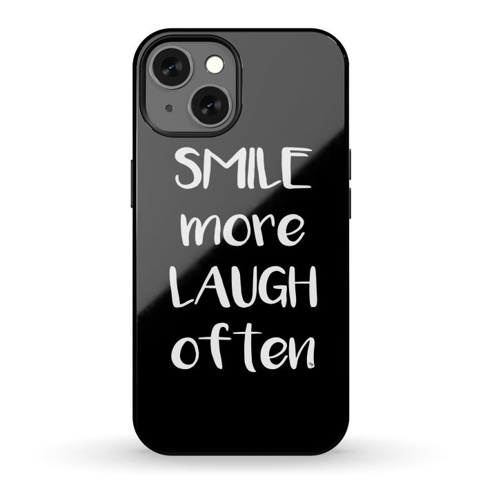 iPhone 13 StrongFit Smile more quote by Martina