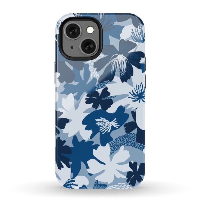 iPhone 13 mini StrongFit Barely blue by Nina Leth