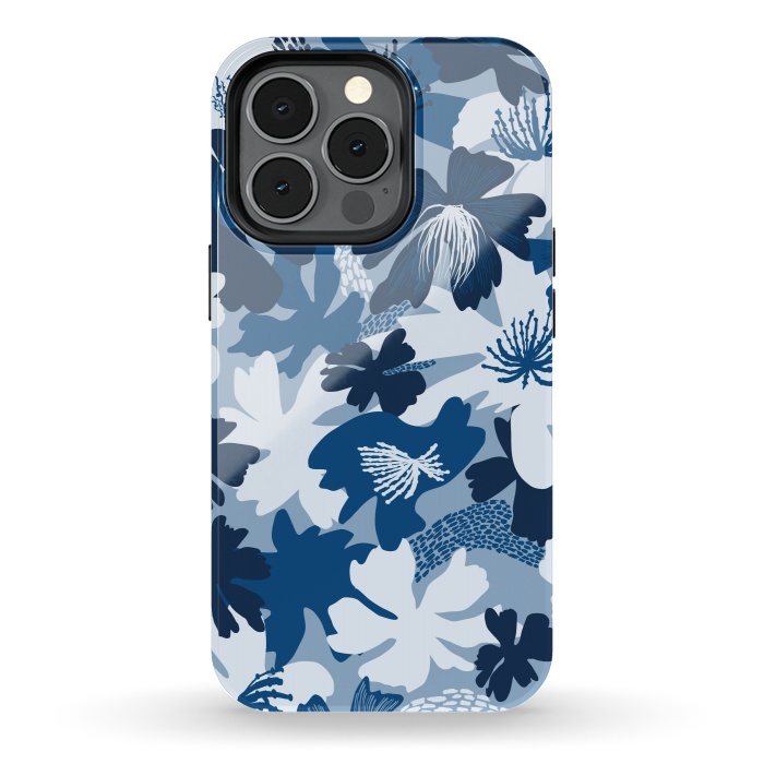 iPhone 13 pro StrongFit Barely blue by Nina Leth