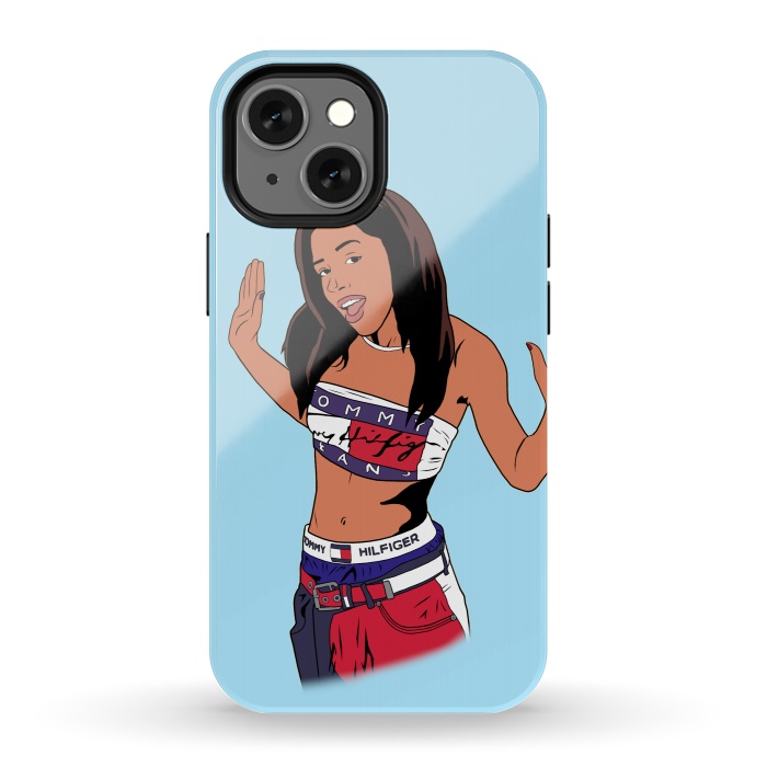 iPhone 13 mini StrongFit Aaliyah by Zoe Astritis