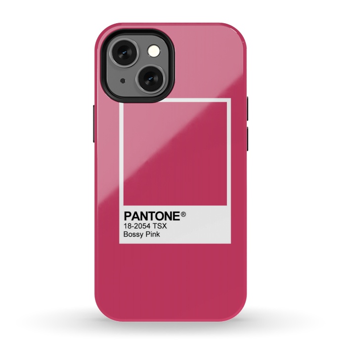 iPhone 13 mini StrongFit Pantone Pink Trendy color by Martina