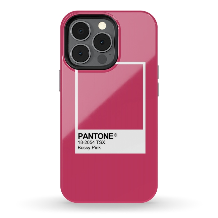 iPhone 13 pro StrongFit Pantone Pink Trendy color by Martina