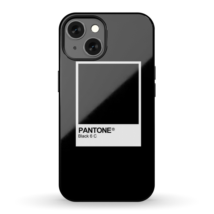 iPhone 13 StrongFit Pantone Black Trendy color by Martina