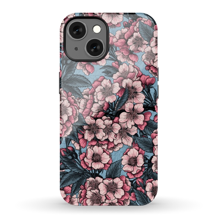 iPhone 13 StrongFit Cherry blossom by Katerina Kirilova