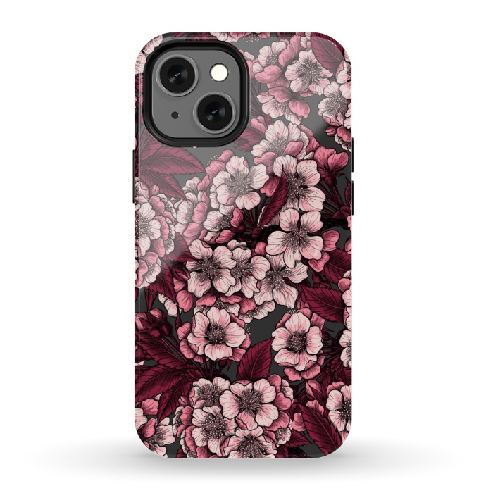 iPhone 13 mini StrongFit Cherry blossom 2 by Katerina Kirilova