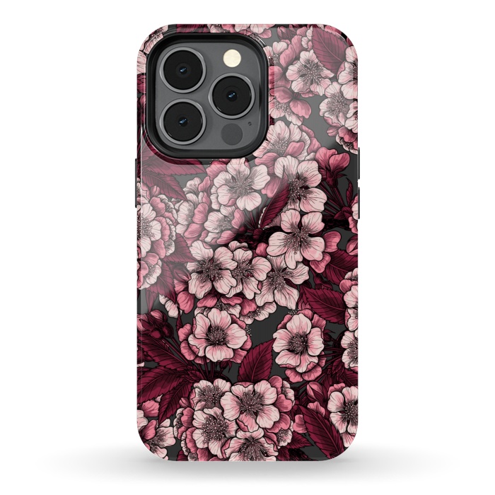 iPhone 13 pro StrongFit Cherry blossom 2 by Katerina Kirilova
