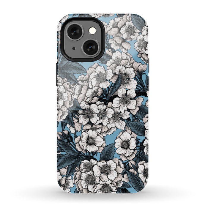 iPhone 13 mini StrongFit Cherry blossom 3 by Katerina Kirilova