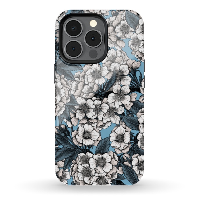iPhone 13 pro StrongFit Cherry blossom 3 by Katerina Kirilova