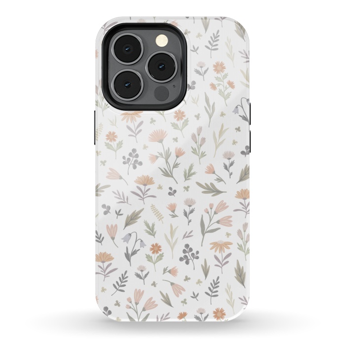 iPhone 13 pro StrongFit gentle flora by Alena Ganzhela