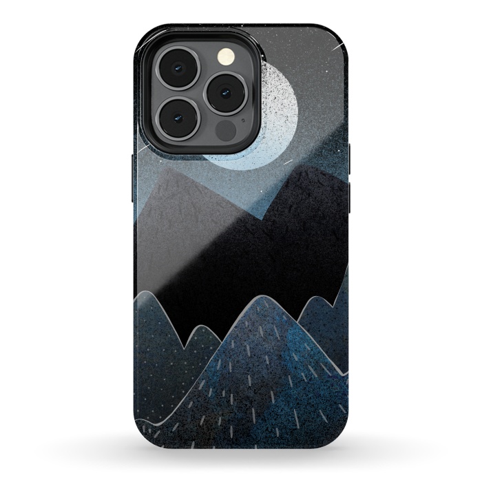 iPhone 13 pro StrongFit Midnight blues by Steve Wade (Swade)