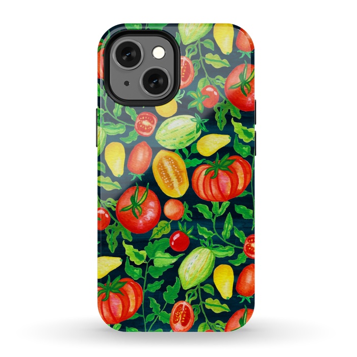 iPhone 13 mini StrongFit Home Gown Tomatoes  by Tigatiga