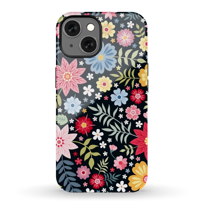 iPhone 13 StrongFit Floral Pattern Design XXXX by ArtsCase
