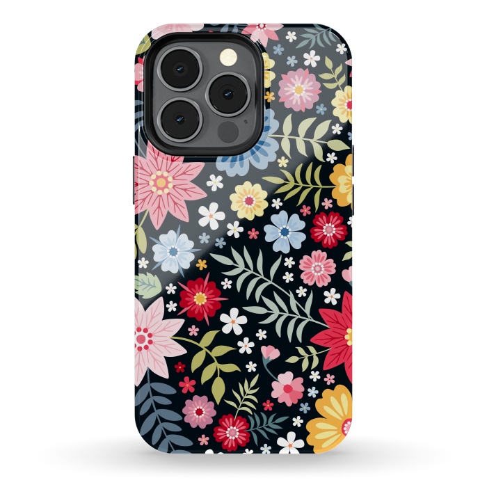 iPhone 13 pro StrongFit Floral Pattern Design XXXX by ArtsCase