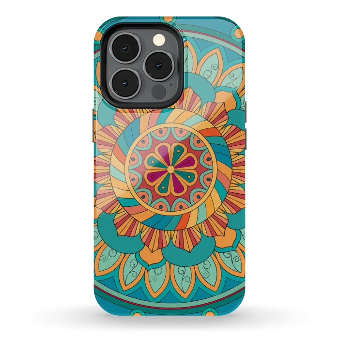 iPhone 13 pro StrongFit Mandala Pattern Design 20 by ArtsCase