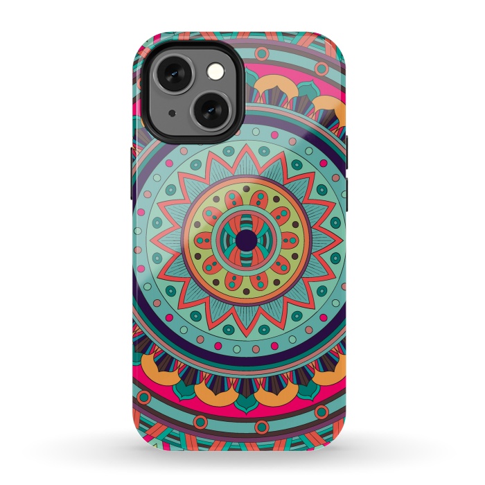 iPhone 13 mini StrongFit Mandala Pattern Design 21 by ArtsCase