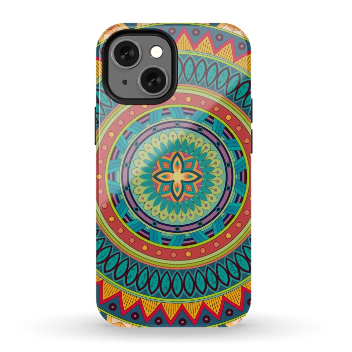 iPhone 13 mini StrongFit Mandala Pattern Design 22 by ArtsCase