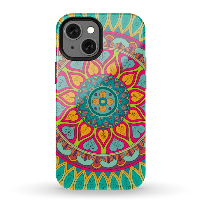 iPhone 13 mini StrongFit Mandala Pattern Design 25 by ArtsCase