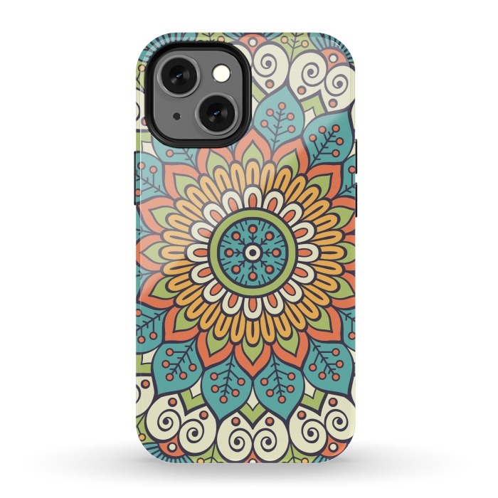 iPhone 13 mini StrongFit Mandala Pattern I by ArtsCase