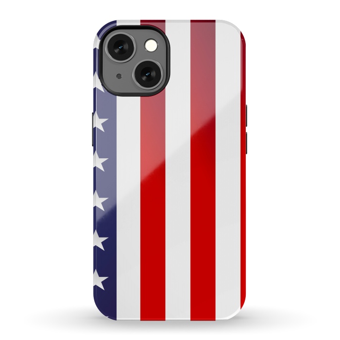 iPhone 13 StrongFit usa flag by haroulita