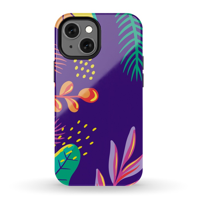 iPhone 13 mini StrongFit exotic flowers x by haroulita
