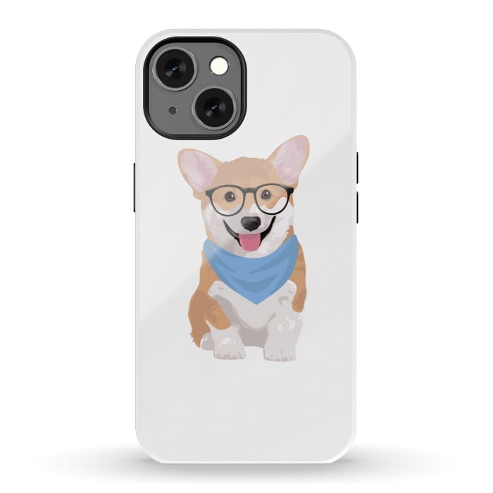 iPhone 13 StrongFit Hipster Corgi  by Winston