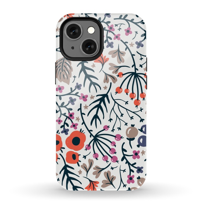 iPhone 13 mini StrongFit Floral motif by Winston