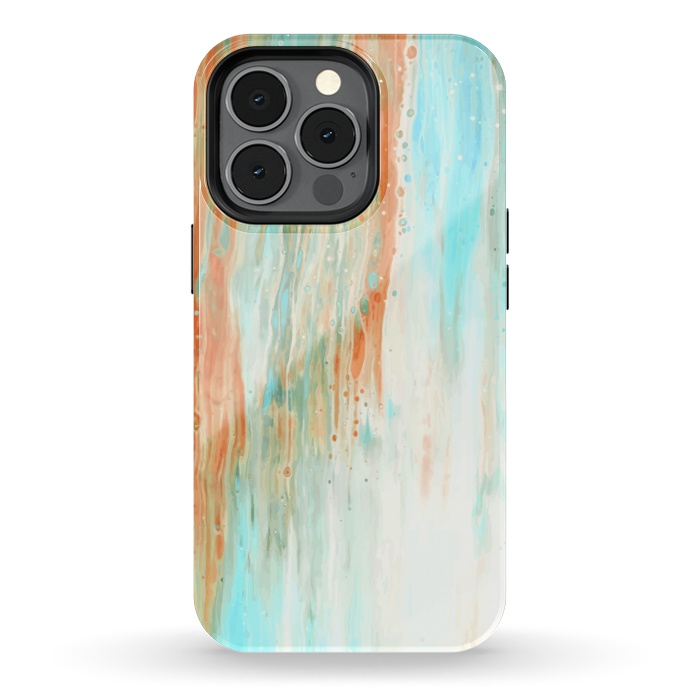 iPhone 13 pro StrongFit Abstract Liquid Pattern by Creativeaxle