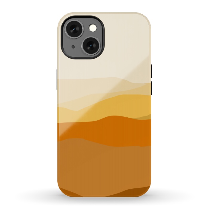 iPhone 13 StrongFit Brown Valley by Creativeaxle