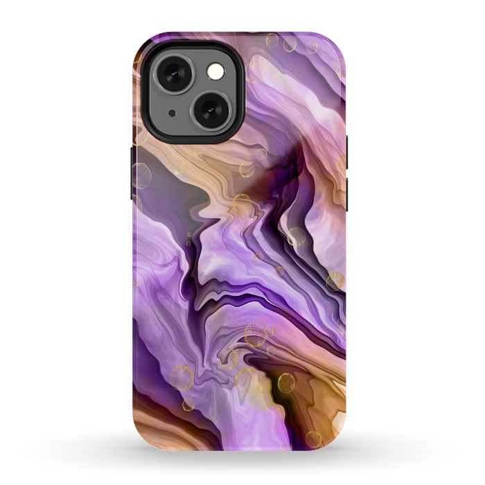 iPhone 13 mini StrongFit Orchidia of the vast ocean by Xylo Riescent