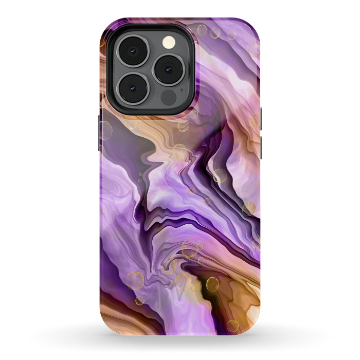 iPhone 13 pro StrongFit Orchidia of the vast ocean by Xylo Riescent