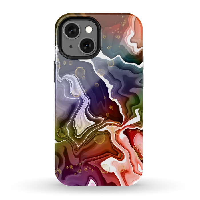 iPhone 13 mini StrongFit Moonlane Garden by Xylo Riescent