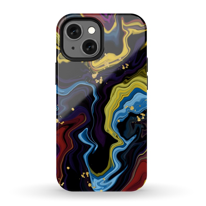 iPhone 13 mini StrongFit Between the stars and waves by Xylo Riescent