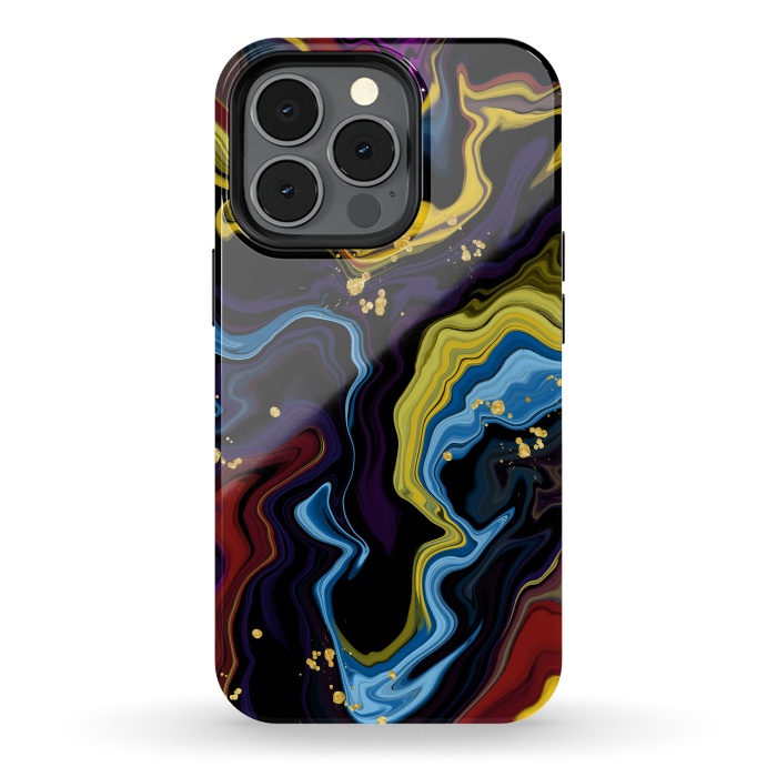 iPhone 13 pro StrongFit Between the stars and waves by Xylo Riescent