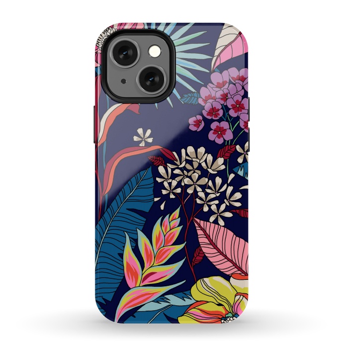 iPhone 13 mini StrongFit Floral Design 123 by ArtsCase