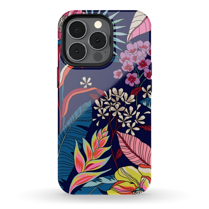 iPhone 13 pro StrongFit Floral Design 123 by ArtsCase